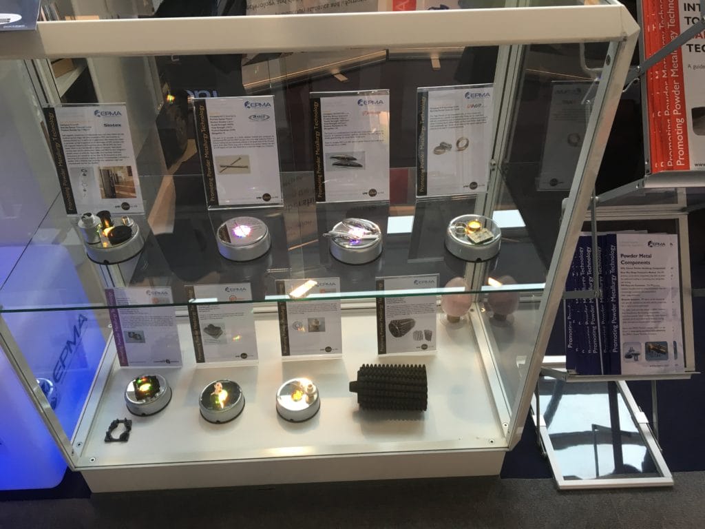 VBN at the EPMA booth at Formnext 1 A tool made by VBN, down in the right corner, presented at the EPMA booth at Formnext in Frankfurt 2016-11-15 to 2016-11-18.