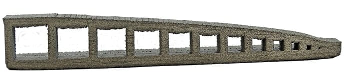 Vibenite hole test piece