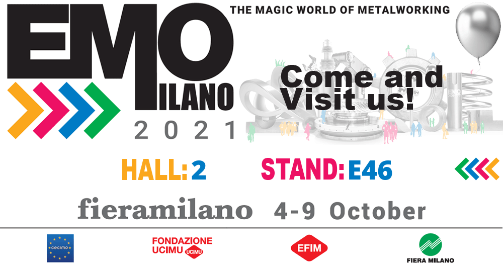 banner EMO MILANO 2021 Hall Stand 1