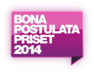 Bona postulata priset 2014 logo